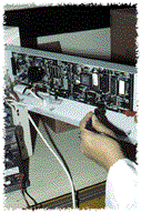 Testing monitoring panel